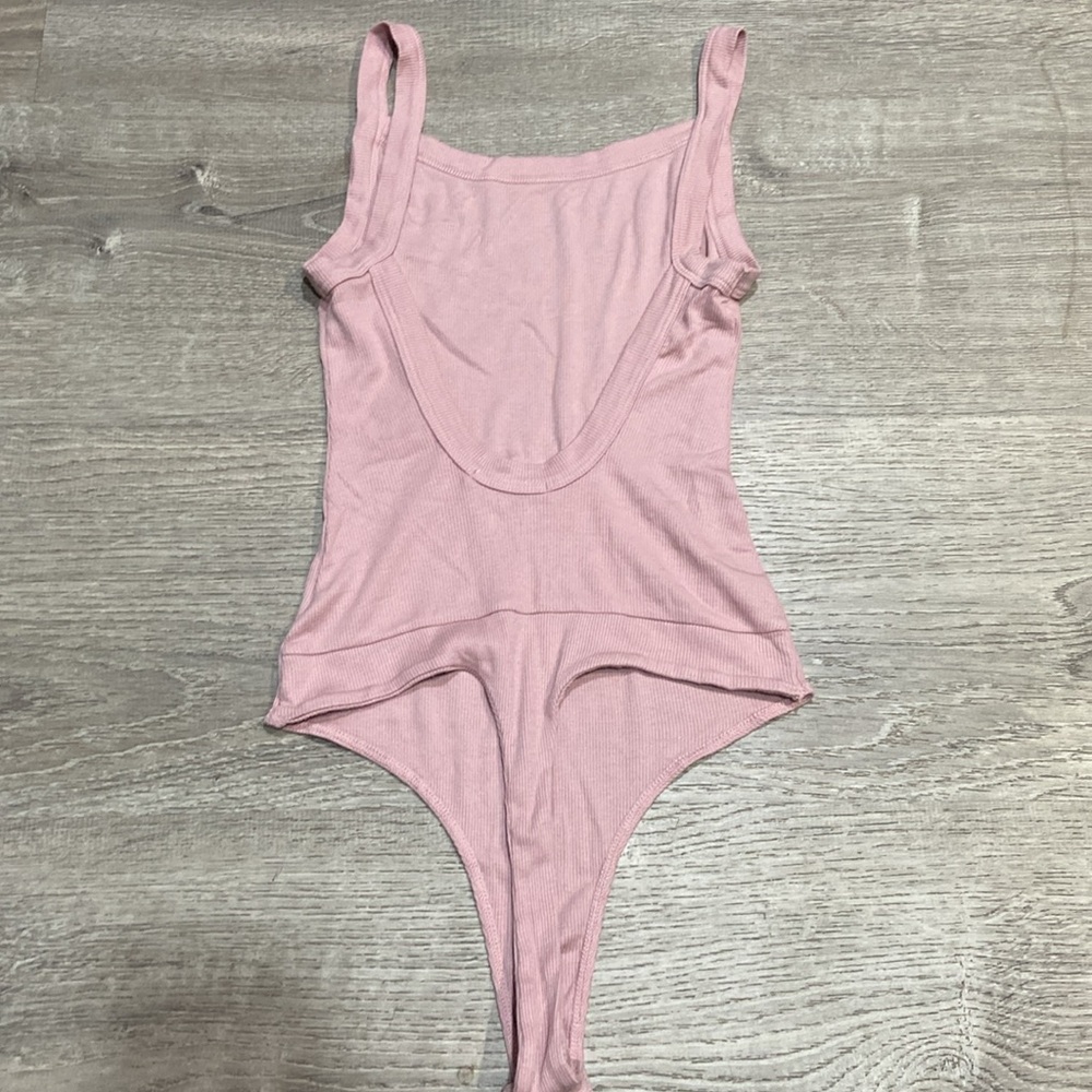 Cotton Citizen Pink Bodysuit - Picture 2 of 2